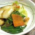 王子mama's cooksnap of when they made イカと青梗菜のオイスターソース炒め.