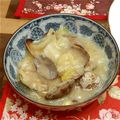 雪乃麻子's cooksnap of when they made 春キャベツとあさりの白味噌ガーリックとろろ汁.