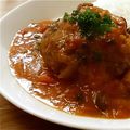 mon1969's cooksnap of when they made 圧力鍋で蒸しトマトハンバーグ.