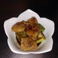 cafeおしゃき's cooksnap of when they made 鶏肉と長葱の照り焼き.