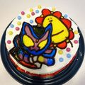 ゆるもふ's cooksnap of when they made ゼリーで簡単かわいいキャラケーキ！.