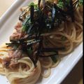 良好ママちん's cooksnap of when they made 材料ふたつ！絶品ツナ納豆パスタ.