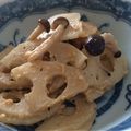 heartosaya's cooksnap of when they made しゃきしゃき♪れんこんとねぎのみそ炒め.