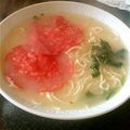たんたん　's cooksnap of when they made 塩ラーメン＋ダシダ♡.