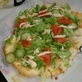しみち。's cooksnap of when they made ■サラダピザ　ガーリックソースで。.