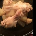 らいるるん's cooksnap of when they made 塩麹でお肉がほろり♪鶏肉と大根の煮物.