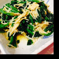 インコピロ's cooksnap of when they made ☆ほうれん草とえのきの辛子和え☆.