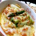 240YUTTA's cooksnap of when they made 簡単★時短！新玉ねぎとアスパラのチーズ焼.
