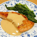 ちっぱちっぱ's cooksnap of when they made たらのムニエル焼き肉タレ生クリームソース.