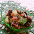 赤い電話's cooksnap of when they made きゅうりと梅おかか納豆和え.