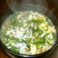 Satoco❋'s cooksnap of when they made あおさともずくの雑炊.