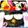 ゆうりんゆらりん's cooksnap of when they made ＊キャラ弁＊バツマルのり弁当.