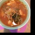 erukoss's cooksnap of when they made 辛い韓国風スープ.
