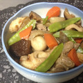 モモﾃｨﾝ's cooksnap of when they made きぬさやの煮物.