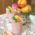 framboise⁂'s cooksnap of when they made ショコラフレーズ♡ブラマンジェ.