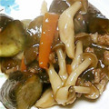 maaaaaaaa♪'s cooksnap of when they made なすとしめじと鶏肉のとろみ炒め.