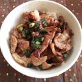 a_blue's cooksnap of when they made ガッツリ!!コク旨♡味噌豚丼♡.