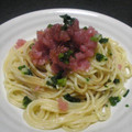 あさしし's cooksnap of when they made まぐろの簡単パスタ.