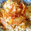 ほたて０５０９'s cooksnap of when they made 簡単ランチ✳︎豚キムチ炒飯♡.