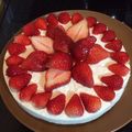 いちごクック's cooksnap of when they made いちごたっぷりレアチーズケーキ.