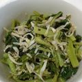 あさずん's cooksnap of when they made スピードおかず…切干大根と青菜のナムル.