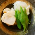 horseland's cooksnap of when they made 麩と三度豆(いんげん)・玉ねぎの煮物♪.