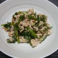 エムズキッチン's cooksnap of when they made 春菊と豚バラのごま♡ごま和え.