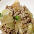 ユコロンブス's cooksnap of when they made 豚コマと玉葱のオイスター炒め♬.