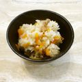 uguisumam's cooksnap of when they made 鶏皮で 美味しいゴボウの炊込ご飯.