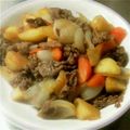 ゆかりーにゃ's cooksnap of when they made ♪肉じゃが風炒め♪.