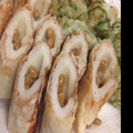 マリカリ☆'s cooksnap of when they made 簡単！安い！ちくわ納豆天ぷら☆.