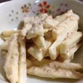 りきワン's cooksnap of when they made ウドのゴマ味噌マヨ和え.