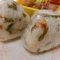 快くん's cooksnap of when they made 茎わかめのおにぎり＊3種.