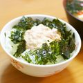 ななクレープ's cooksnap of when they made 明太マヨネーズおにぎり風どんぶり.
