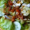ママフィオ's cooksnap of when they made 厚揚げサラダ バジルとまとドレッシング.