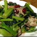 はっ葉ちゃん's cooksnap of when they made 簡単でも本格空芯菜炒め.