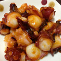 mihonakari's cooksnap of when they made ☆ハマるよ！タコのマヨケチャ炒め☆.
