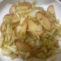 ぷちしろ's cooksnap of when they made ✿キャベツとかまぼこのゴマ醤油炒め✿.