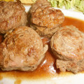 shaly's cooksnap of when they made 簡単★ｽﾃｰｷﾊﾝﾊﾞｰｸﾞに和風ソース.
