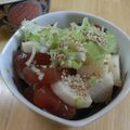anomalo's cooksnap of when they made 簡単に出来ちゃう！！漬けマグロの山かけ♬.