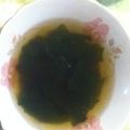 minako3624's cooksnap of when they made レンジで簡単＊お手軽ワカメスープ.