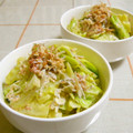 nasubeam's cooksnap of when they made ❦キャベツとおじゃこの梅おかかマヨ和え❦.
