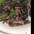 じょうぶん's cooksnap of when they made 簡単！菜の花とベーコンのガーリック炒め☆.