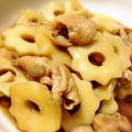 aerino28's cooksnap of when they made ちくわぶと鶏皮の甘辛煮.