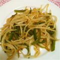 まろろん0306's cooksnap of when they made もやしとピーマンの炒め物♪.