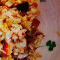 Baaarbie's cooksnap of when they made 卵焼きから焼飯.