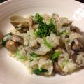 ゆっこＦ's cooksnap of when they made 意外と簡単！菜の花ときのこのリゾット.