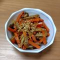 みぃくんのママ's cooksnap of when they made 【基本】きんぴらごぼう　まいたけアレンジ.