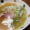 YUKIKI☆'s cooksnap of when they made 卵白救済に^ ^簡単♪中華スープ♡.