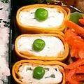 えリﾋﾟｮﾝ★'s cooksnap of when they made お弁当に！彩りキレイな玉子焼き.